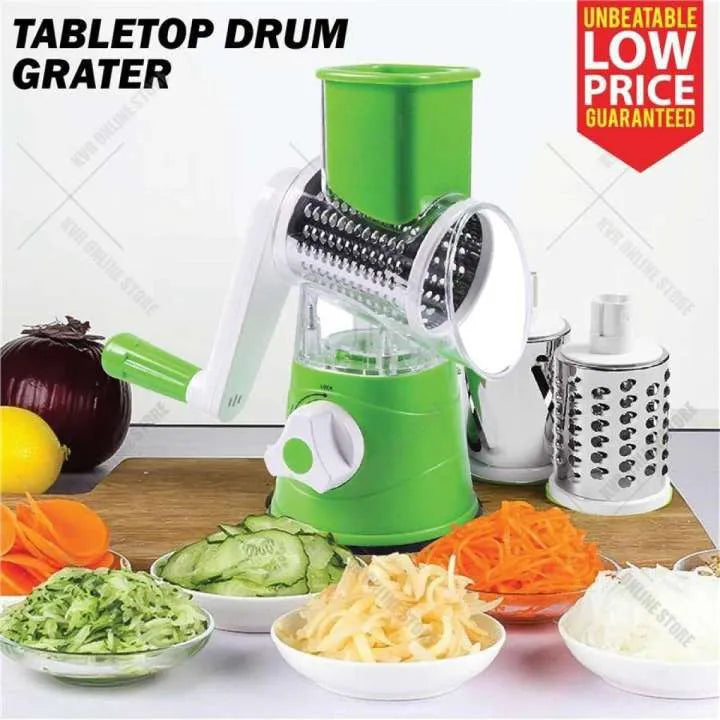 Table Top Drum Grater