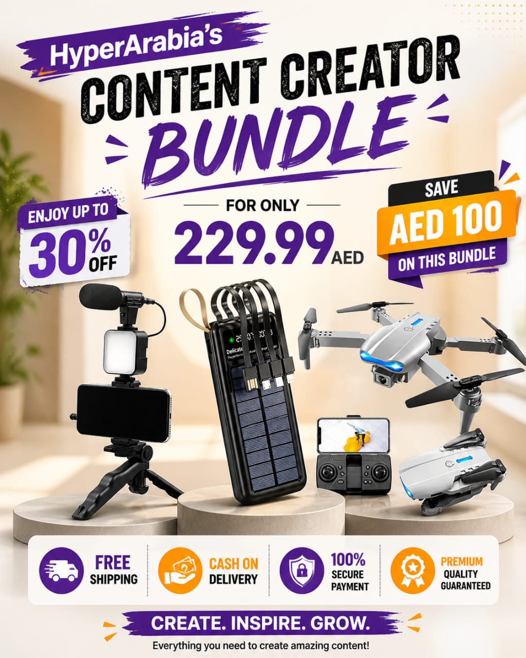 HyperArabia's Content Creator Bundle